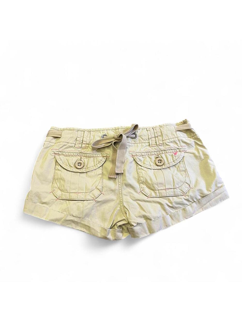 y2k American eagle mini cargo shorts